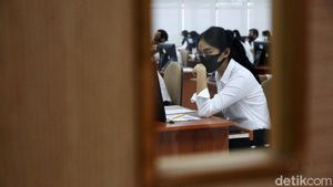 Foto Tes CPNS di Tengah Pandemi COVID-19