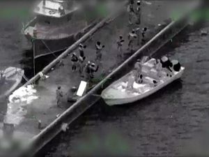 Detik-detik Tentara Meksiko Sergap Kapal Berisi 2,9 Ton Kokain