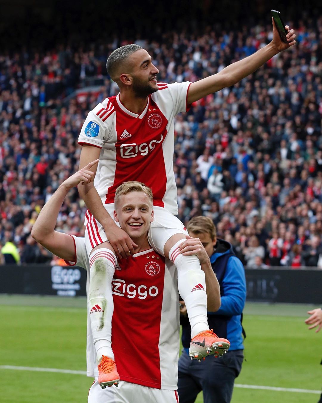 Donny van de Beek dan Hakim Ziyech