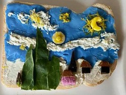 Gabut Karena Lockdown, Wanita Ini Tiap Hari Bikin Kreasi Unik dari Roti Tawar