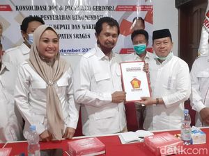Resmi Dukung Sukiman-Iriyanto di Pilkada Sragen, Gerindra Pepet PKS