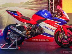 Melihat Lebih Dekat Honda CBR250RR Versi Balap Asal Malaysia Melihat Lebih Dekat Honda CBR250RR Versi Balap Asal Malaysia