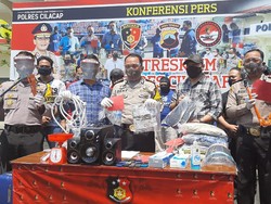 Kawanan Maling Emas Rp 700 Juta di Cilacap Dibekuk