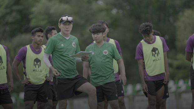Latihan Timnas Indonesia U-19 Jelang Lawan Bulgaria