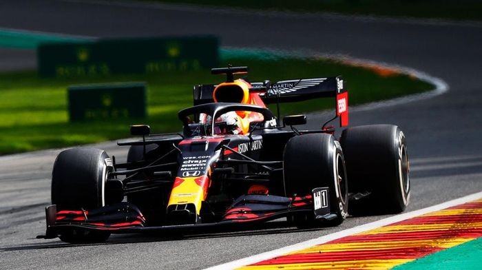 SPA, BELGIA - 30 AGUSTUS: Max Verstappen dari Belanda mengendarai (33) Aston Martin Red Bull Racing RB16 di trek selama F1 Grand Prix Belgia di Circuit de Spa-Francorchamps pada 30 Agustus 2020 di Spa, Belgia. (Foto oleh Francois Lenoir / Pool via Getty Images)