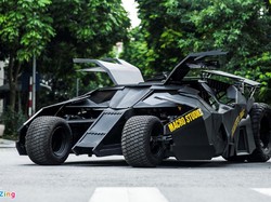 Ketika Motor 400 cc Disulap Menjadi Batmobile