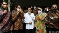 Momen Gibran-Teguh Sowan ke Purnomo