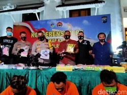 Polisi Surabaya Amankan 17 Kg Sabu dari 8 Tersangka