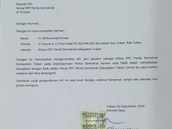 Ketua DPC Demokrat Tuban Mundur Jelang Pendaftaran Pilbup