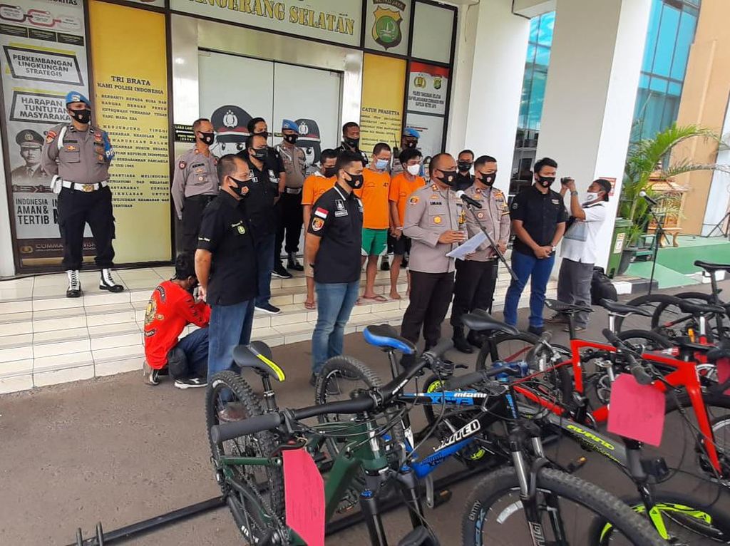 Total 3 Pencuri Sepeda Brompton di Tangsel Ditangkap, Sudah Aksi 17 Kali