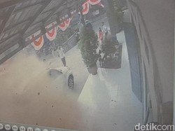 Detik-detik Ambruknya Gedung BNN Sukabumi