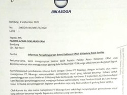 Pandemi Corona, Pengelola Gedung Batalkan Deklarasi KAMI Jabar di Bandung