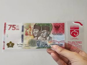 Mulai Besok Tukar Uang Khusus Rp 75.000 Bisa ke Bank Mulai Besok Tukar Uang Khusus Rp 75.000 Bisa ke Bank