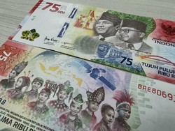 Buruan Tukar! Uang Khusus Rp 75.000 Sisa 25 Juta Lembar Lagi