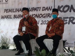 Berbatik Wonogiren, Bupati Petahana Joko Sutopo Daftar Pilkada Wonogiri