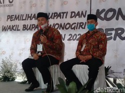 Berbatik Wonogiren, Bupati Petahana Joko Sutopo Daftar Pilkada Wonogiri