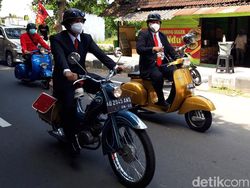 Balon Boyolali Ini Daftar Pilkada Naik Motor Klasik Lho