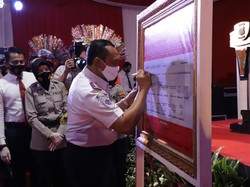 Stakeholder Pelabuhan Tanjung Priok Deklarasi Priok Bermasker