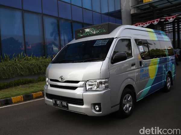 Hiace yang Dijadikan Angkot Kini Masuk Uji Coba