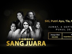 Malam Ini, Saksikan Konser Sang Juara di InsertLive