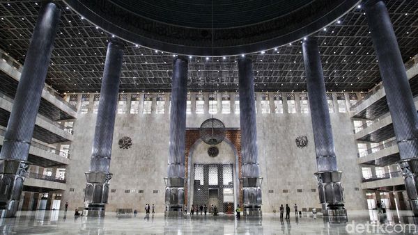 Masjid Istiqlal Kian Megah Setelah Direnovasi