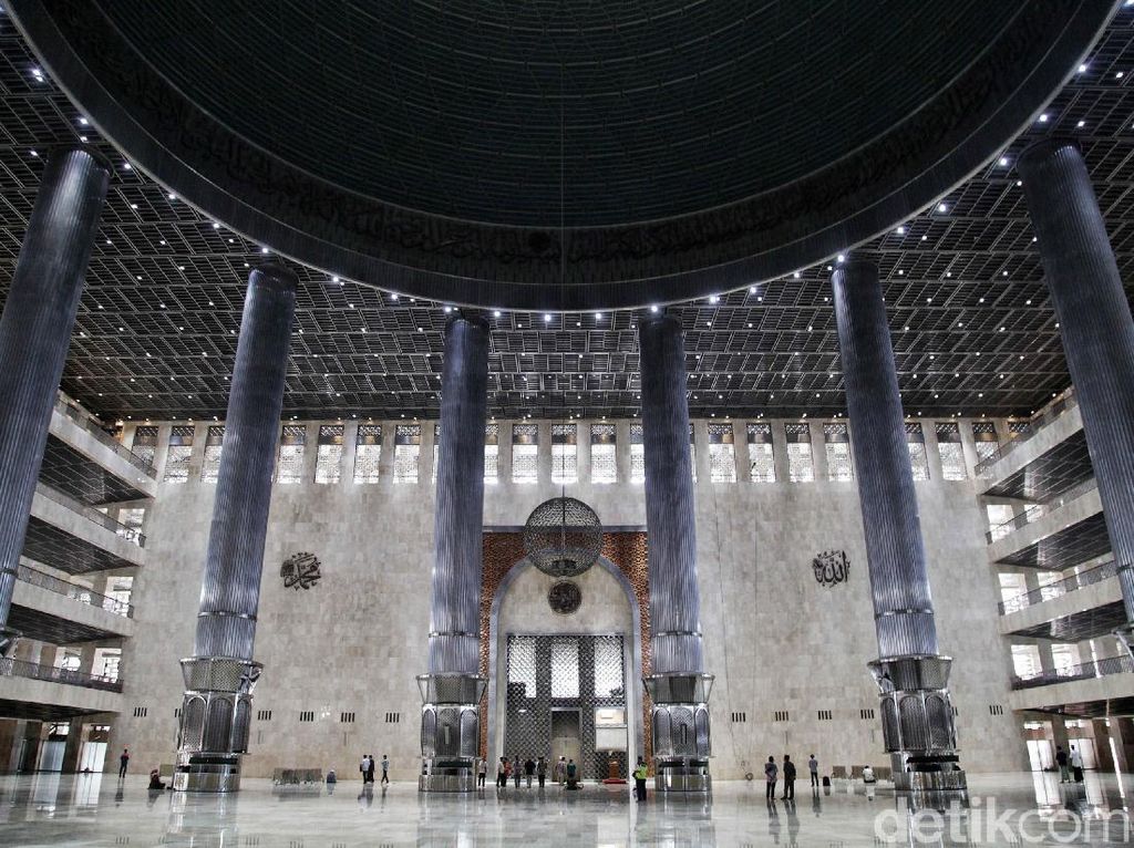 Masjid Istiqlal Kian Megah Setelah Direnovasi