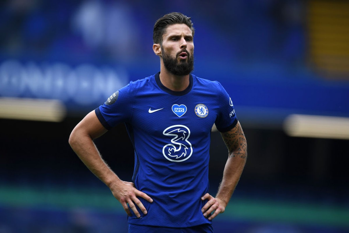 Habis Sudah Kesabaran Olivier Giroud (Getty Images/Pool)