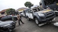 Melihat Lagi Foto Penyerangan Polsek Ciracas yang Dipicu Sebaran Hoax