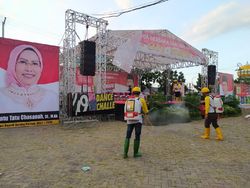 Jelang Daftar ke KPU, Tatu-Pandji Gelar Doa Bersama Ratusan Ulama