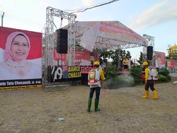 Jelang Daftar ke KPU, Tatu-Pandji Gelar Doa Bersama Ratusan Ulama