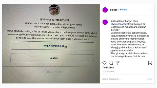 Unggahan Bibi Ardianyah