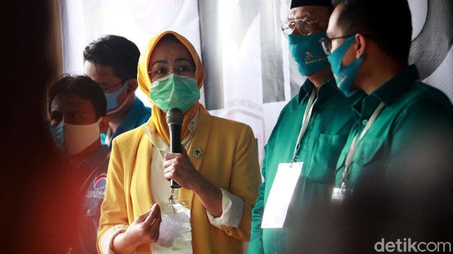 Benyamin-Pilar Janji Lanjutkan Kerja Airin Rachmi Diany di Tangsel Benyamin-Pilar Janji Lanjutkan Kerja Airin Rachmi Diany di Tangsel