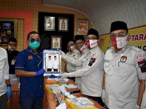 Bapaslon Walkot Sibolga Positif Corona, Pendaftaran Diwakili Tim Pemenangan