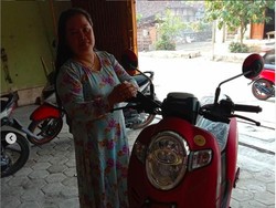 3,5 Tahun Nabung, Siti Barokah Tebus Scoopy Pakai Koin Rp 1.000-an Segalon