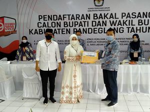 Pasangan Petahana Irna-Tanto Penuhi Syarat Maju Pilkada Pandeglang