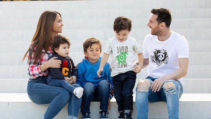 Lionel Messis family.