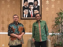 Mahfud Diskusi Bareng Ustaz Haikal Hassan, Bahas Apa?