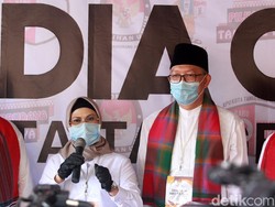 Azizah-Ruhamaben Daftar Pilkada Tangsel, Ini 2 Pesan Maruf Amin