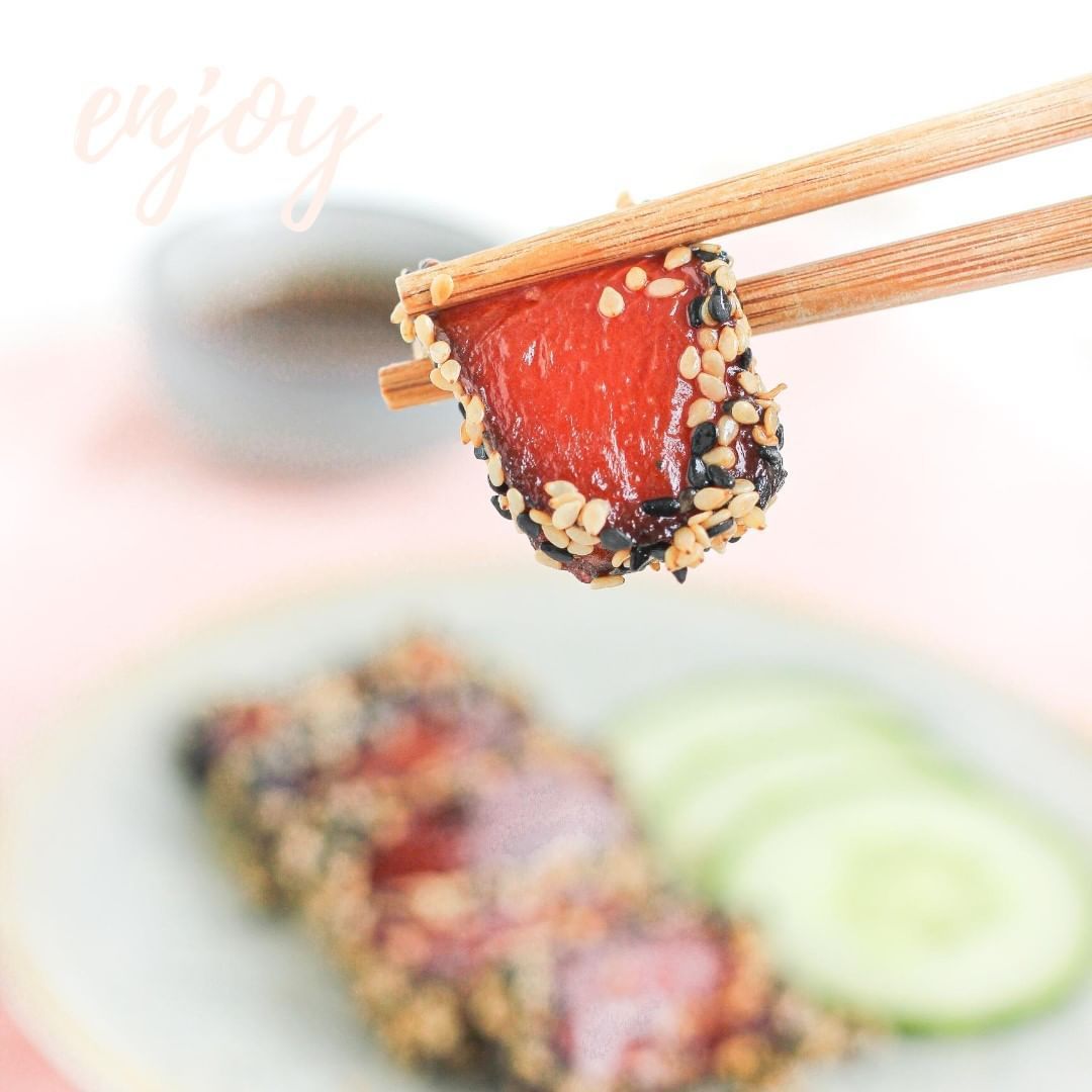 Sushi semangka untuk penikmat vegan