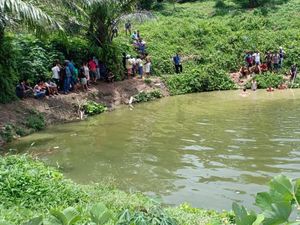 2 Bocah SD Tewas Tenggelam di Kolam Kebun Sawit Sergai Sumut