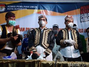 Berkas Pencalonan Lengkap, Machfud-Mujiaman Akan Jalani Tes Kesehatan