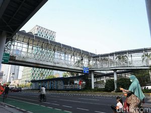 MRT Fase II Dibangun, JPO Bank Indonesia Akan Dibongkar
