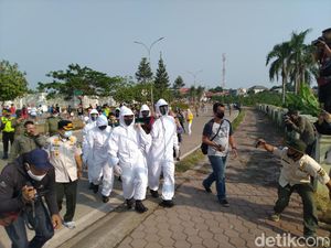 Pelanggar Masker Ini Kapok Ditandu Diiringi Tahlil: Rasanya Pengin Mati