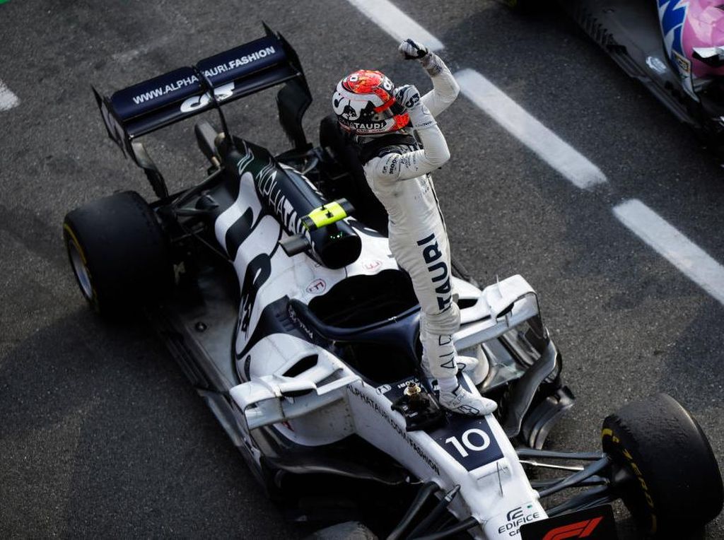 F1 GP Italia: Penuh Drama, Pierre Gasly Juara di Monza F1 GP Italia: Penuh Drama, Pierre Gasly Juara di Monza