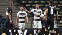 Timnas Kroasia merupakan salah satu tim yang dibobol Jota saat membela Portugal. Jota membobol Kroasia dua kali pada 5 September 2020 dan 8 Juni 2024. Gol ke gawang Kroasia pada Juni tahun lalu yang terakhir untuk Portugal. (Foto: AP/Miguel Angelo Pereira)