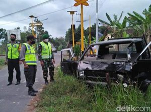 Petani Blitar Tewas Setelah Tersenggol Kereta Api Barang