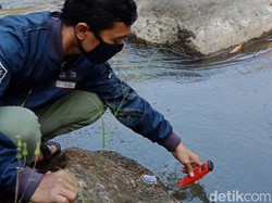Komunitas Mahasiswa Ini Sebut Kali Brantas Malang Dikepung Mikroplastik