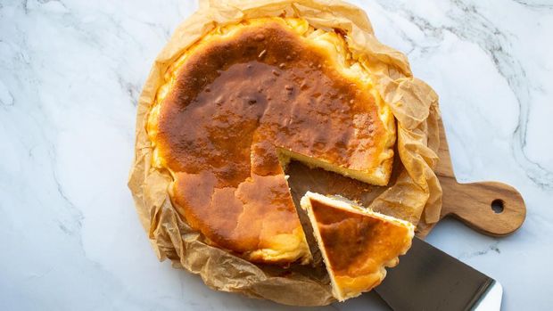 Basque cheesecake