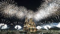 Meriahnya Festival Musik Militer Internasional di Moskow