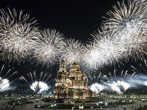 Meriahnya Festival Musik Militer Internasional di Moskow